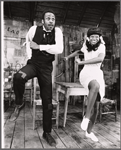 Cleavon Little and Patti Jo in the stage production Purlie