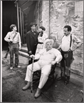 Tommy Breslin, Robert Guillaume, Patti Jo, Art Wallace and Sherman Hemsley in the 1971 tour of the stage production Purlie