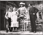 Sherman Hemsley, Helen Martin, Patti Jo and Robert Guillaume in the 1971 tour of the stage production Purlie
