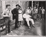 Tommy Breslin, Robert Guillaume, Patti Jo, Art Wallace, Sherman Hemsley and unidentified others in the 1971 tour of the stage production Purlie