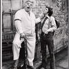 Art Wallace and Tommy Breslin in the 1971 tour of the stage production Purlie