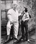 Art Wallace and Tommy Breslin in the 1971 tour of the stage production Purlie