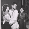 Lou Antonio, Nancy R. Pollock and unidentified [left] in the stage production The Power of Darkness