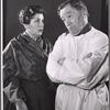 Nancy R. Pollock and Vladimir Sokoloff in the stage production The Power of Darkness