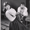 Nancy Franklin and Lou Antonio in the stage production The Power of Darkness