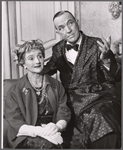 Joyce Carey and Noel Coward in the 1958 Broadway revival of Present Laughter