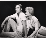 Jon Cypher and Angela Lansbury in the stage production Prettybelle