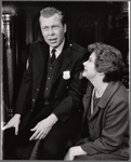 Albert Salmi and Kate Reid in the stage production The Price