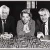 Shepperd Strudwick, Betty Field and Michael Strong in rehearsal for the touring stage production The Price