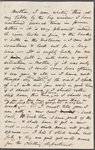 Whitman, Louisa Van Velsor, mother, ALS to. Mar. 12, 1867.
