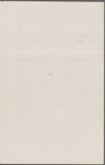 O'Connor, W. D., draft AL to the Hon. James Harlan. Jul. 21, 1865. 