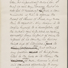 O'Connor, W. D., draft AL to the Hon. James Harlan. Jul. 21, 1865. 
