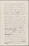 O'Connor, W. D., draft AL to the Hon. James Harlan. Jul. 21, 1865. 