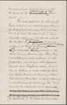 O'Connor, W. D., draft AL to the Hon. James Harlan. Jul. 21, 1865. 