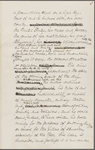 O'Connor, W. D., draft AL to the Hon. James Harlan. Jul. 21, 1865. 