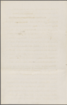 O'Connor, W. D., draft AL to the Hon. James Harlan. Jul. 21, 1865. 
