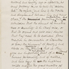 O'Connor, W. D., draft AL to the Hon. James Harlan. Jul. 21, 1865. 