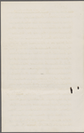 O'Connor, W. D., draft AL to the Hon. James Harlan. Jul. 21, 1865. 