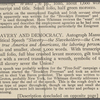 Whitman, Thomas Jefferson, ALS to his parents. Mar. 1 - Apr. 23, 1848, two with postscripts by WW. Individual letters listed separately.