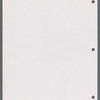 Stage manager's log