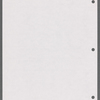 Stage manager's log