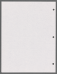 Stage manager's log