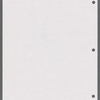 Stage manager's log