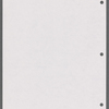 Stage manager's log