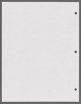 Stage manager's log