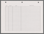 Rehearsal reports