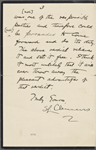 Barbour, Dr. [T. S.], ALS to. Feb. 10, 1906.