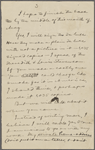 Bliss, [Frank], ALS to. May 3, 1897.
