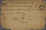 Chatto [and Windus], telegram to. Aug. 14, 1896.