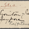 C[hatto] and W[indus], ALS to. Feb. 1, 1897.