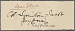 C[hatto] and W[indus], ALS to. Feb. 1, 1897.