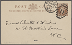 Chatto and Windus, APCS to. Apr. 16/18, 1897.