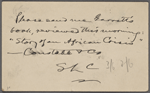 Chatto and Windus, APCS to. May 21, 1897.