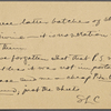 Chatto and Windus, APCS to. Aug. 9, 1897.