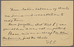 Chatto and Windus, APCS to. Aug. 9, 1897.