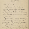 C[hatto] and W[indus], ALS to. Jul. 31, 1897.