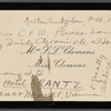 Chatto and Windus, ANS to. Oct. 12, [1898].