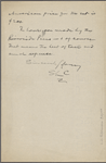 C[hatto] and W[indus], ALS to. Apr. 25, 1899.