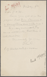 C[hatto] and W[indus], ANS to. [Jun.] 9, [1899].