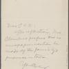 C[hatto] and W[indus], ANS to. [Jun. 10, 1899].