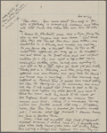 Clemens, Jean, 6 letters to. Nov. 8, 1906 to Nov. 30, 1908. Copies in Isabel Lyon's hand.
