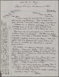 Clemens, Jean, 6 letters to. Nov. 8, 1906 to Nov. 30, 1908. Copies in Isabel Lyon's hand.