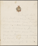 Clemens, Olivia Langdon, ALS to. Aug. 18, [1872]. Previously given as Aug. 21, [1872]; Mark Twain Project Aug. 19, [1872].