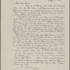Donaldson, [Thomas], ALS to. Aug. 6, 1885.