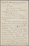 Hall, [Frederick J.], AL to. Nov. 24, 1892. 