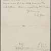 Hall, [Frederick J.], AL to. Jan. 24, 1893. 